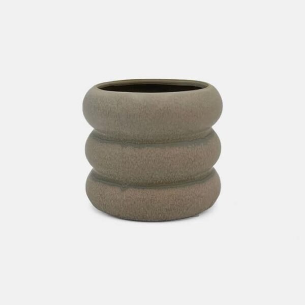 Caterpillar Ceramic Plant Pot