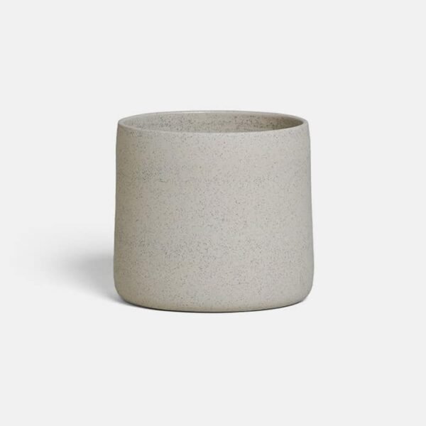 White Speckle Plant Pot
